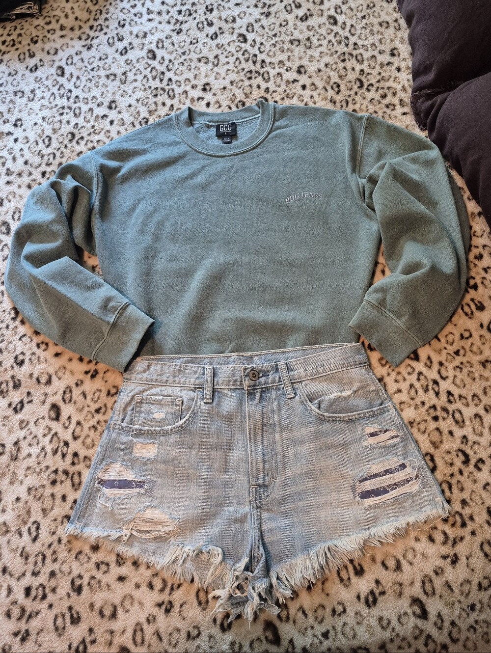 Sage Green BDG Sweatshirt